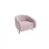 Диван одноместный Белт BLT-1 Velvet Lux 97/Металл Черный 910*850*730_3694680