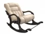 Кресло-качалка Кемпинг Родос экокожа Крем_113775