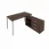 Рабочая станция на П-образном м/к с опорной тумбой правая Metal System Б.РС-СТС-2.3 Пр Венге/Серый_241552