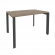 Стол рабочий на П-образном м/к ONIX O.MP-SP-2.8 Тиквуд Темный/Антрацит_252080