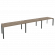Рабочая станция на П-образном м/к ONIX O.MP-RS-3.4.8 Тиквуд Темный/Антрацит_252506
