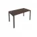 Стол письменный METAL SYSTEM Б.СП-3 Венге/Антрацит_237363