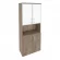 Шкаф высокий широкий ONIX O.ST-1.4R white Тиквуд Темный_254752