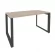 Стол рабочий на О-образном м/к ONIX O.MO-SP-3.7 Дуб Аттик/Антрацит_241515