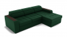 Диван Манчестер (ЗР) Цвет фасада: Зеленый; Тип: Левый/правый; Материал фасада: Металл/Велюр_866055