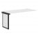 Стол промежуточный для рабочей станции XTEN-QP XQPIST 1670 Белый Антрацит_1763036