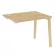 Стол-приставка с опорным элементом ONIX WOOD OW.SPR-1.8 Тиквуд Светлый/Светлый_213929