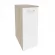 Тумба высокая выдвижная приставная / опорная ONIX O.VTPO-7 Дуб Аттик/Белый_241295