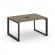 Стайл Проджект Стол переговорный SN-59O.SPRG-004 Вяз Благородный/Металл Черный 1580*980*750 _3818528