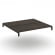 Двойной стол надставка на две опорные тумбы CONCEPT CN.DSN-008 Дуб Мали Черный_931654