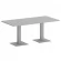 Стол прямоугольный HOME OFFICE VR.SP-5-180.2 Серый/Серый металл_230360