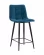 Стул полубарный Джанго велюр Синий_285029