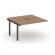 Стайл Проджект Проходной наб. элем. SN-59P.DNRS-014 Дуб Табак/Металл Антрацит/Черный Заглушка 1580*1 _3855954