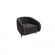 Диван одноместный Белт BLT-1 Velvet Lux 99/Металл Черный 910*850*730_3694708