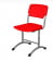 Стул ученический регулируемый (рост 3-5) 460х530 мм Пластик Красный RAL 3028/Металл Серый_3680315