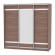 Шкаф-купе B-230х235х60-1(ЯШТ-D9D10D9)_356396