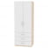 Шкаф распашный R-230х90х60-4(ДСС-Белый)_350795