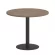 Стол журнальный круглый HOME OFFICE VR.SP-5-90.1 Дуб Аризона/Антрацит металл_230178