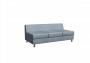 Диван без подлокотников трехместный Prime PR.D-3 Enzo 994 1650х770х720_3694018