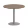 Стол журнальный круглый HOME OFFICE VR.SP-5-90.1 Дуб Аризона/Серый металл_230214