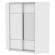 Шкаф-купе YA-198х1400-718-5(Белый-D4D3)_344897