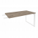 Брифинг-приставка на О-образном м/к ONIX O.MO-BR-13 Тиквуд Темный/Белый_250785