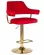 Стул барный DOBRIN CHARLY GOLD Красный велюр MJ9-45_266774