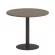 Стол журнальный круглый HOME OFFICE VR.SP-5-90.1 Вяз Благородный/Антрацит металл_230180