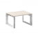 Стол журнальный на О-образном м/к ONIX DIRECT LUX M-O.MO-SJ-1 Денвер светлый_423657