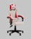 Кресло спортивное TopChairs Phantom бело-красный_3080538