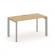 Стайл Проджект Стол письменный SN-59P.SP-002 Тиквуд Светлый/Металл Серый/Серебро Заглушка 1180*600*7 _3816485