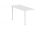 Приставка для стола на двух опорах Sigma SG.455.WH Белая_430965
