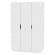 Шкаф распашный Аврора(H24)1872х1201х540(Белый)_360188