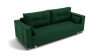 Диван Консул-1 ППУ (ЗР) Цвет фасада: Зеленый; Тип: Прямой; Материал фасада: Металл/Велюр_820729