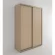 Шкаф-купе 2-х дверный Акцент-Сим Д 1600х600 Дуб молочный_194979