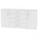 Комод K-93x180x45-1(Белый)_350411