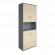 Шкаф высокий широкий Riva А.СТ-1.5 Клен/Металлик_246195
