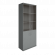 Шкаф высокий широкий Riva А.СТ-1.2 Серый_246167