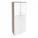 Шкаф высокий широкий ONIX O.ST-1.7R white Тиквуд Темный/Белый_254782