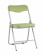 Складной стул Джонни silver экокожа Салатовый_288838