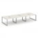 Стайл Проджект Рабочая станция двухсторонняя SN-59O.DRS-072 Дуб Наварра/Металл Серый/Серебро Заглушк _3867139
