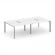 Стайл Проджект Рабочая станция двухсторонняя SN-59P.DRS-033 Белый/Металл Серый/Серебро Заглушка 2760 _3863544