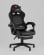 Кресло спортивное TopChairs Prophet с оттоманкой черный_2607619