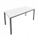 Стол письменный на металлокаркасе SLIM SYSTEM С.СП-6 Белый-Антрацит_237068