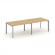 Стайл Проджект Стол переговорный SN-59P.SPRG-011.3 Тиквуд Светлый/Металл Серый 1960*980*750 _3815058