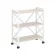 Стеллаж на колесных опорах - 3 полки LOFT  VR.L-MST.K-3.8 Металл белый Денвер светлый_227359