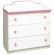 Комод с 3-мя ящиками Радуга Светло-розовый_205064