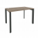 Стол рабочий на П-образном м/к ONIX O.MP-SP-2.7 Тиквуд Темный/Антрацит_252060
