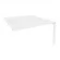 Стол-приставка двойной на П-образном м/к к опорным элем. ONIX O.MP-D.SPR-3.8 Белый Бриллиант_241020