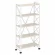 Стеллаж на колесных опорах - 5 полок LOFT VR.L-MST.K-5.8 Металл белый Денвер светлый_227467